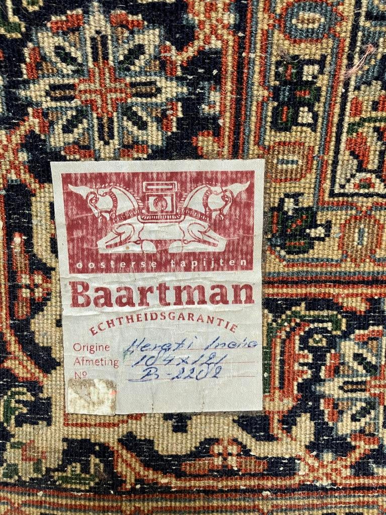 Baartman tapijt, Perzisch, 195x121 cm, Ophalen, Gebruikt, 100 tot 150 cm, 150 tot 200 cm