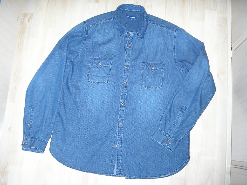 Heren blouse van Charles Vogele maat 2XL, Kleding | Heren, Overhemden, Blauw, Charles Vogele, Ophalen of Verzenden, Zo goed als nieuw