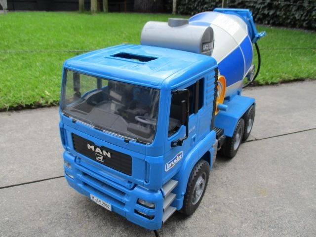 bruder Man betonmixer, Ophalen, Gebruikt