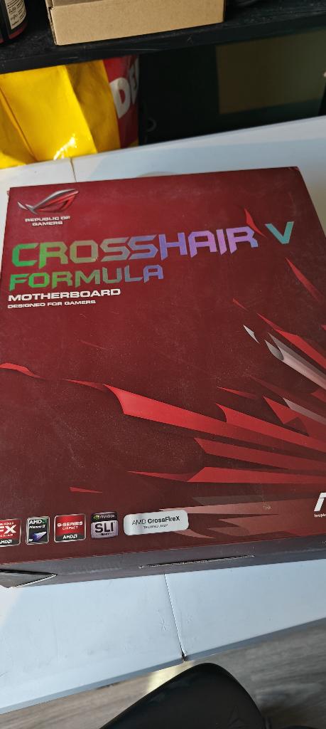 ASUS Crosshair V Formula + AMD FX-8350 CPU, Computers en Software, Moederborden, Gebruikt, AMD, DDR3, Ophalen