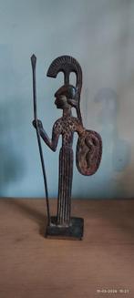 Antiek brons beeld Griekse godin Athena (Minerva), Ophalen of Verzenden