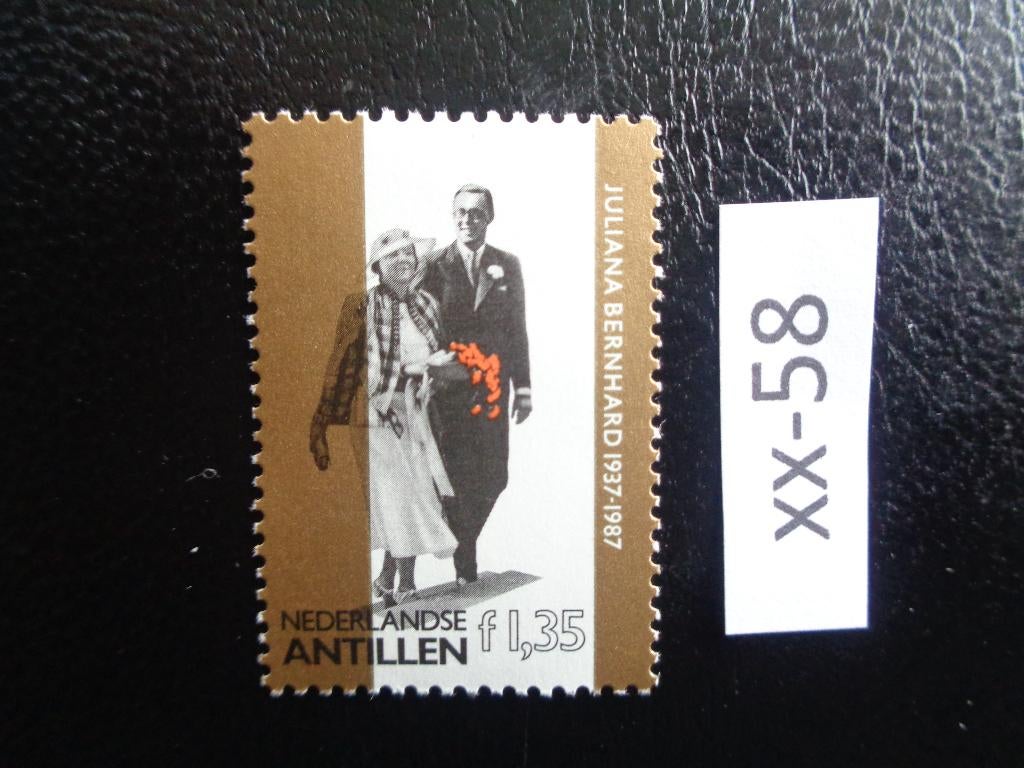 nl antillen - 50 jaar huwelijks jubileum / postfris (xx-58), Ophalen of Verzenden, Postfris