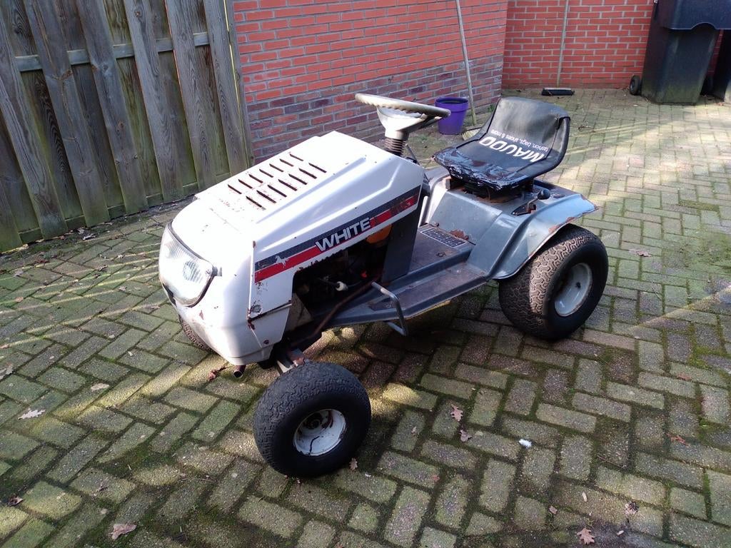 Te koop frame White zitmaaier., Kinderen en Baby's, Speelgoed | Buiten | Skelters, Ophalen, Overige merken, Motor