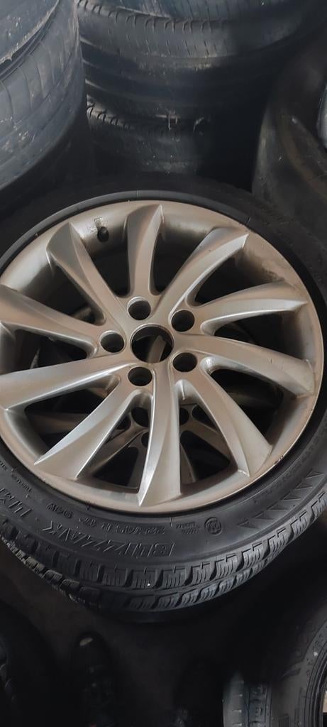 Setje 17inch 5x100, Auto-onderdelen, Banden en Velgen, Gebruikt, 255 mm, 17 inch, Ophalen of Verzenden