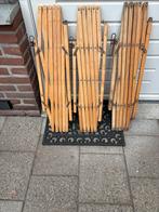 3 X Uitschuifbaar houten veiligheidshekje Schaarhekje, Kinderen en Baby's, Traphekjes, Gebruikt, Overige typen, Ophalen of Verzenden