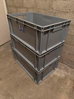 3x Stapelbak Euronorm 60x40x24, Doe-het-zelf en Verbouw, Kratten en Dozen, Ophalen, 40 tot 60 cm, 50 tot 75 cm, Minder dan 35 cm