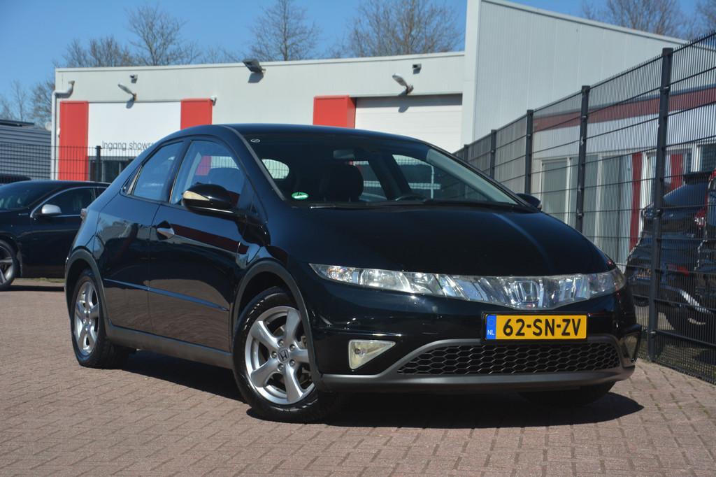 Honda Civic 1.4 Sport | Elek Ramen | Clima | Radio | NL Auto, Auto's, 83 pk, Stof, Gebruikt, Zwart