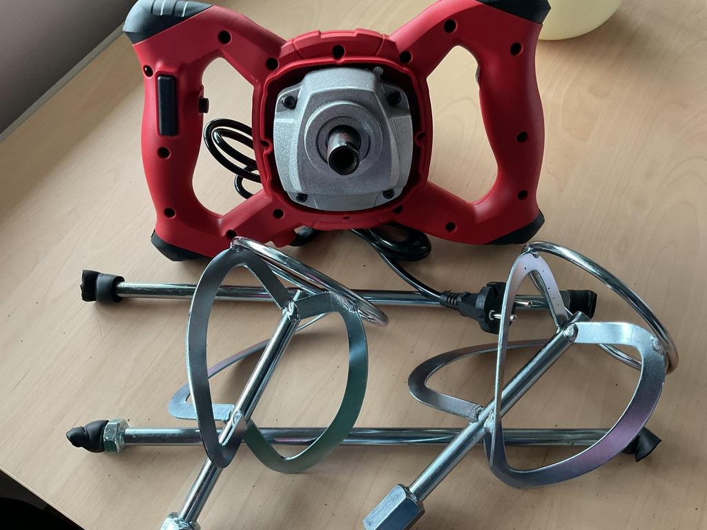 2200 w verf-gips- lijm mixer 2 garden regelbare snelheid, Ophalen of Verzenden, Nieuw, Overige typen