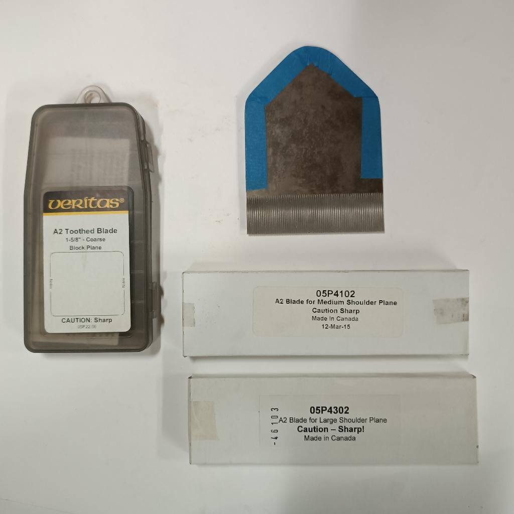 4 VERITAS PLANE BLADE SCHAAF CANADA ORIGINAL, Verzenden