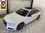 Audi A4 Avant 2.0 TFSI MHEV Sport S line black edition, Gebruikt, 1984 cc, Bluetooth, Wit