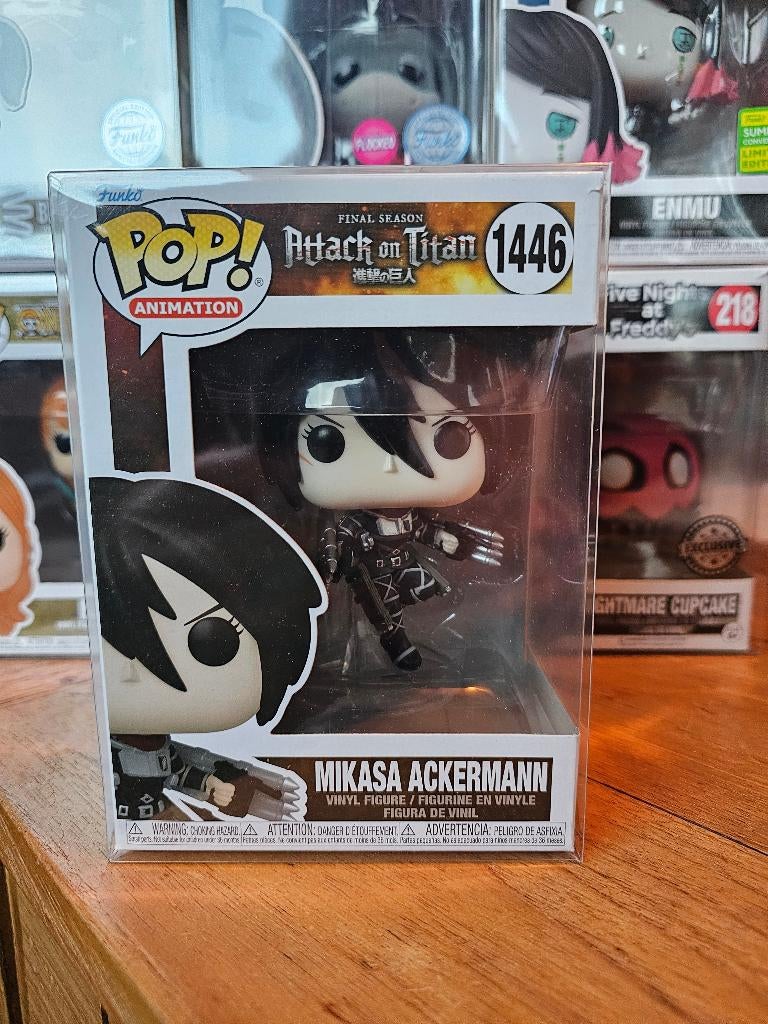Funko Pop! - Attack on Titan: Mikasa Ackermann, Verzamelen, Poppetjes en Figuurtjes, Verzenden, Gebruikt