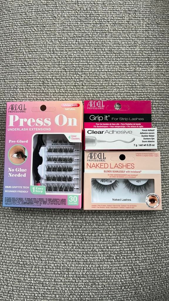 Ardell press on en naked lashes, Ophalen of Verzenden, Nieuw