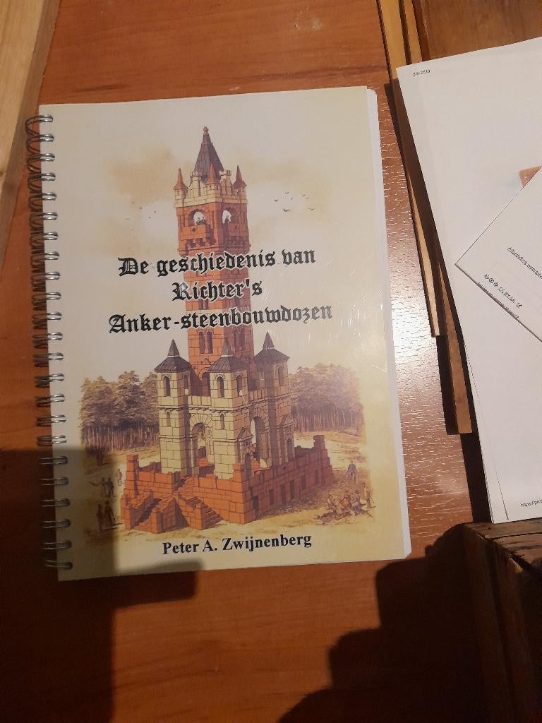 anker steenbouw dozen en toebehoren, Antiek en Kunst, Antiek | Speelgoed, Ophalen of Verzenden