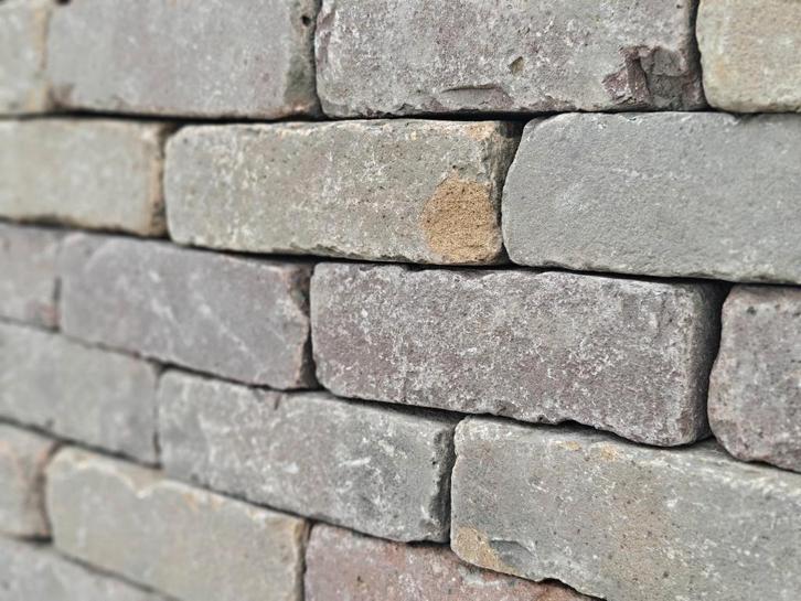 Gebakken dikformaten genuanceerd D14, Tuin en Terras, Tegels en Klinkers, Gebruikt, Klinkers, Keramiek, 10 m² of meer, Ophalen