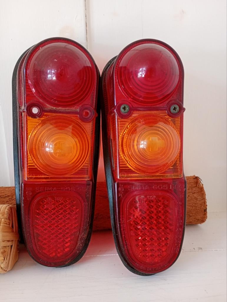 Set achterlichten van een Renault 4 GTL, Ophalen, Gebruikt, Renault