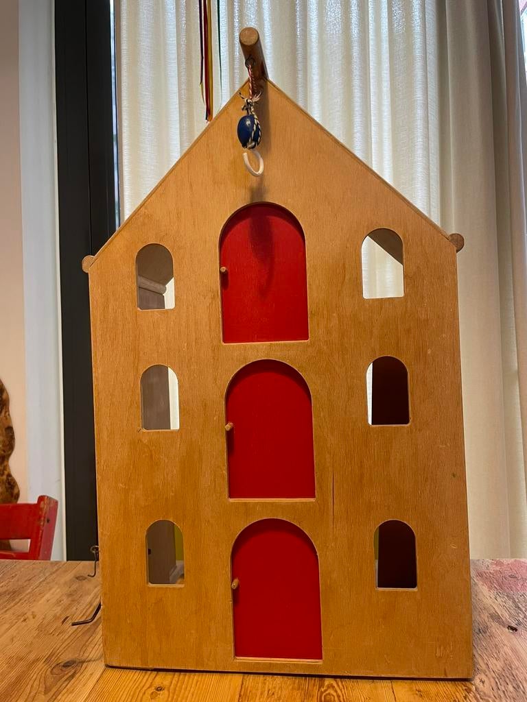 Poppenhuis/Pakhuis/Hout, Ophalen of Verzenden, Gebruikt, Poppenhuis