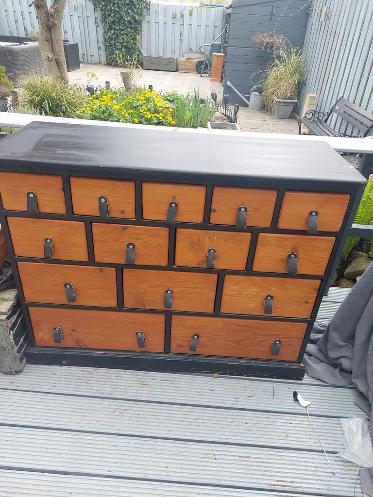 Ladekast, Huis en Inrichting, Kasten | Ladekasten, Ophalen, 50 tot 100 cm, 3 of 4 laden, Minder dan 100 cm