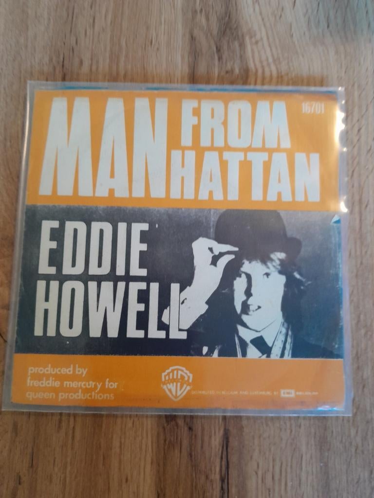 Eddie howell 7 inch man from Manhattan, Ophalen of Verzenden, Zo goed als nieuw, Pop
