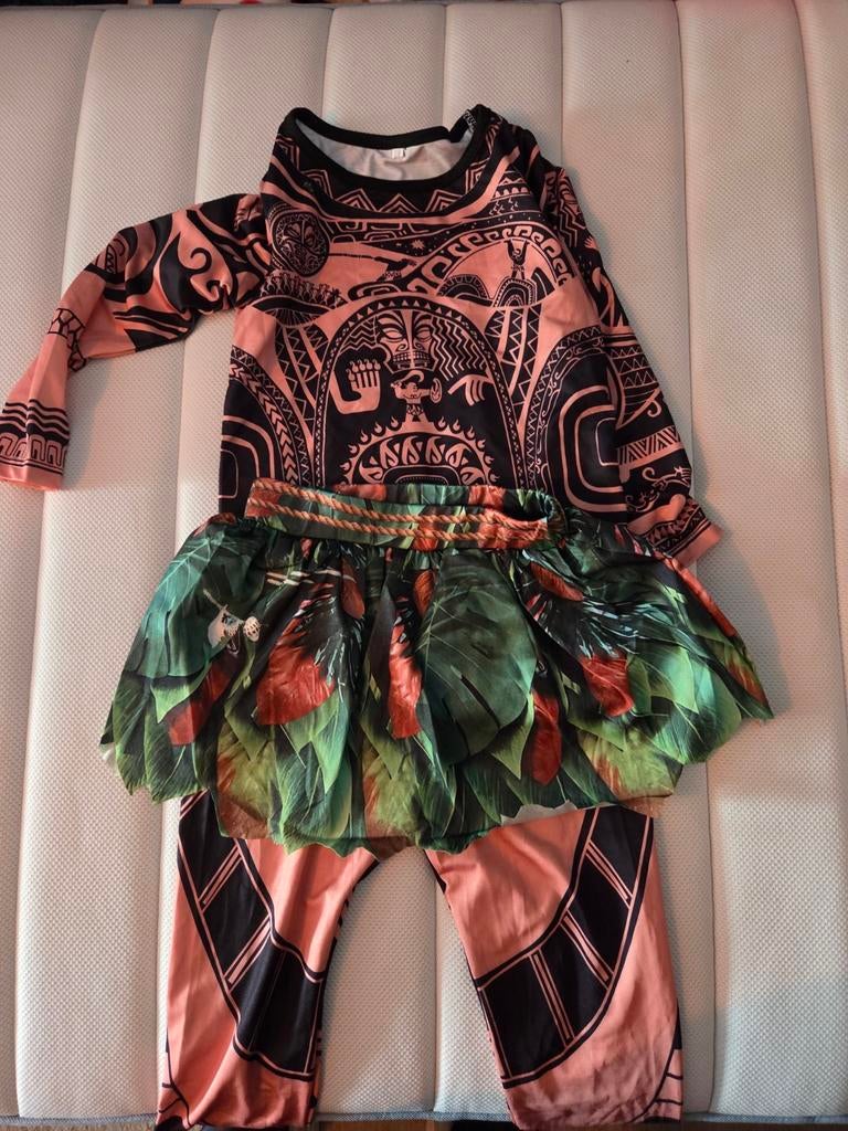 Verkleedkleding Mauï, Ophalen, Nieuw, 110 t/m 116, Jongen of Meisje