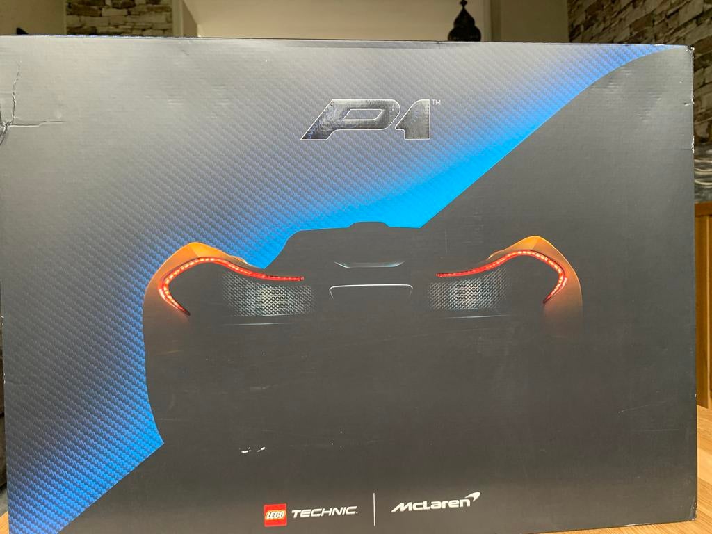 Lego Technic McLaren P1 42172 - zeer netjes, Kinderen en Baby's, Speelgoed | Duplo en Lego, Ophalen of Verzenden, Nieuw, Complete set