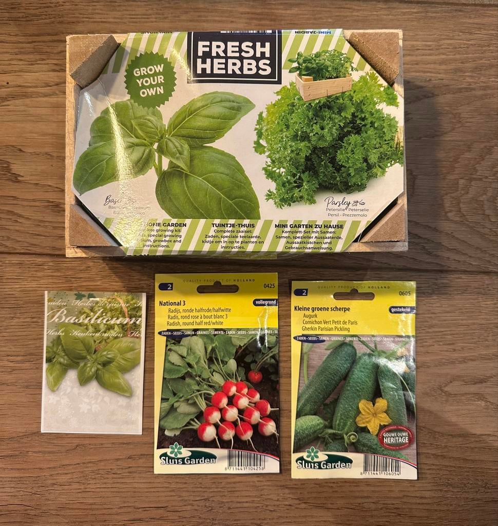 Mini home garden en zaden, Ophalen of Verzenden, Zaad