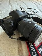 Canon Mark IV 5D + Sigma lens 24-70mm 1:2,8 DG 82, Audio, Tv en Foto, Fotocamera's Digitaal, 30 Megapixel, Spiegelreflex, Canon