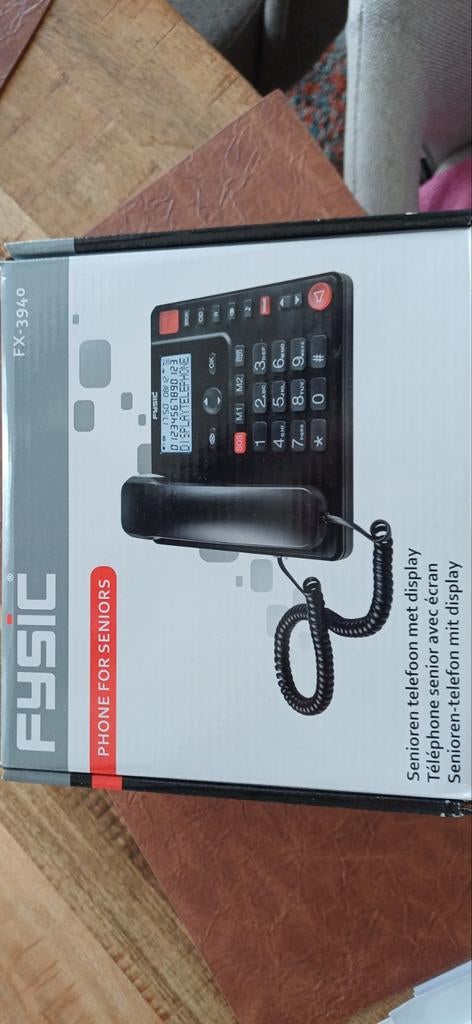 Senior vast telefoon, Ophalen of Verzenden, 1 handset