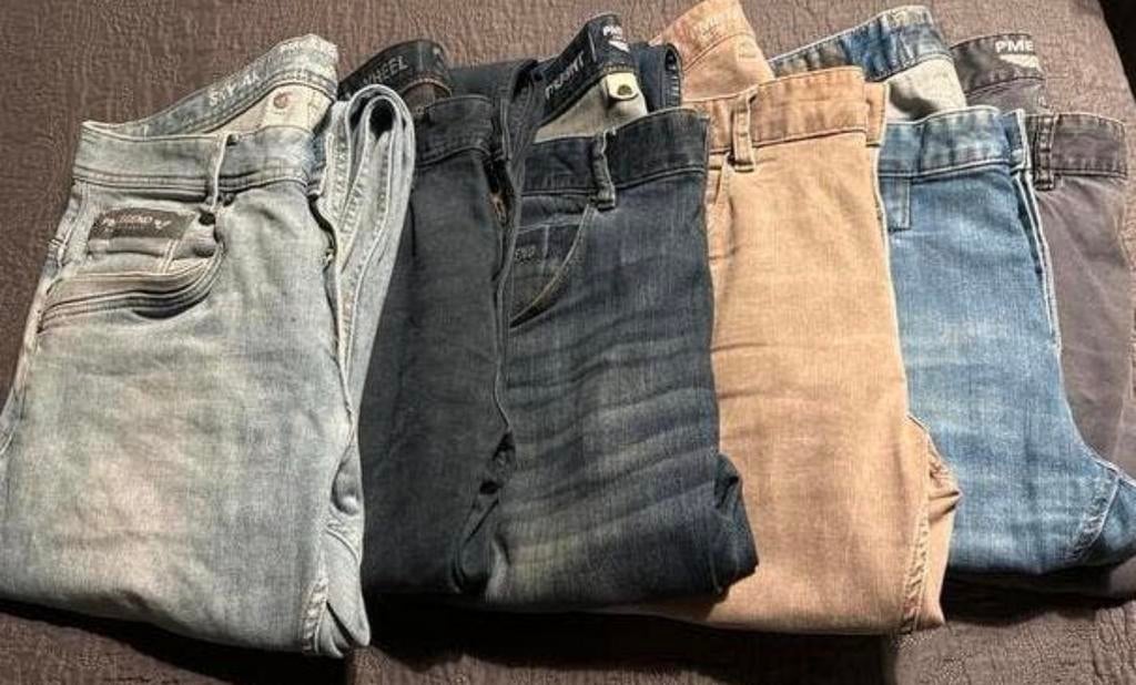 PME broeken en t-chirts, Kleding | Heren, Ophalen, Zo goed als nieuw, Maat 56/58 (XL), Blauw