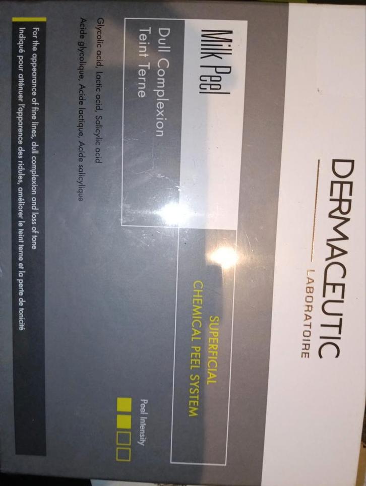 Dermaceutic Milk Peel - Nieuw in doos!, Sieraden, Tassen en Uiterlijk, Uiterlijk | Gezichtsverzorging, Nieuw, Gehele gezicht, Ophalen of Verzenden
