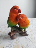 Beeld van "2 papagaaien op tak"   (NIEUW), Ophalen of Verzenden, Nieuw, Dier