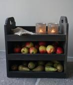 Sobere, landelijke gruttersbak keukenrek, Ophalen, Zo goed als nieuw