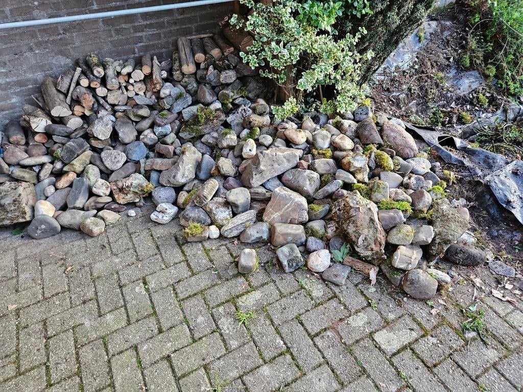 Diverse stenen voor vijver of tuin, Tuin en Terras, Vijvers, Ophalen of Verzenden, Gebruikt