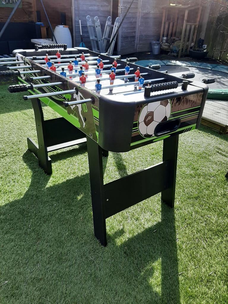 Voetbaltafel (inklapbaar), Ophalen, Zo goed als nieuw