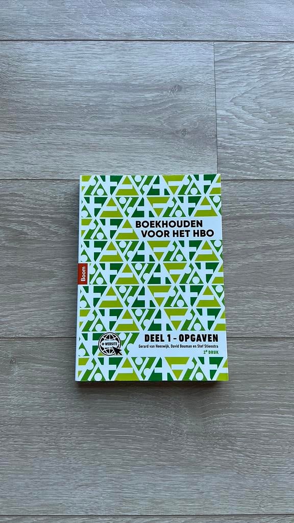 Boekhouden voor het hbo deel 1. Opgavenboek, Boeken, Gerard van Heeswijk, Ophalen of Verzenden, Zo goed als nieuw, Nederlands