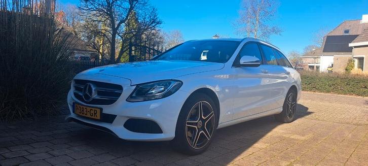 Mercedes-Benz C-Klasse C160 1.6 95KW Estate 2018 Wit, Auto's, Mercedes-Benz, Particulier, C-Klasse, ABS, Achteruitrijcamera, Benzine