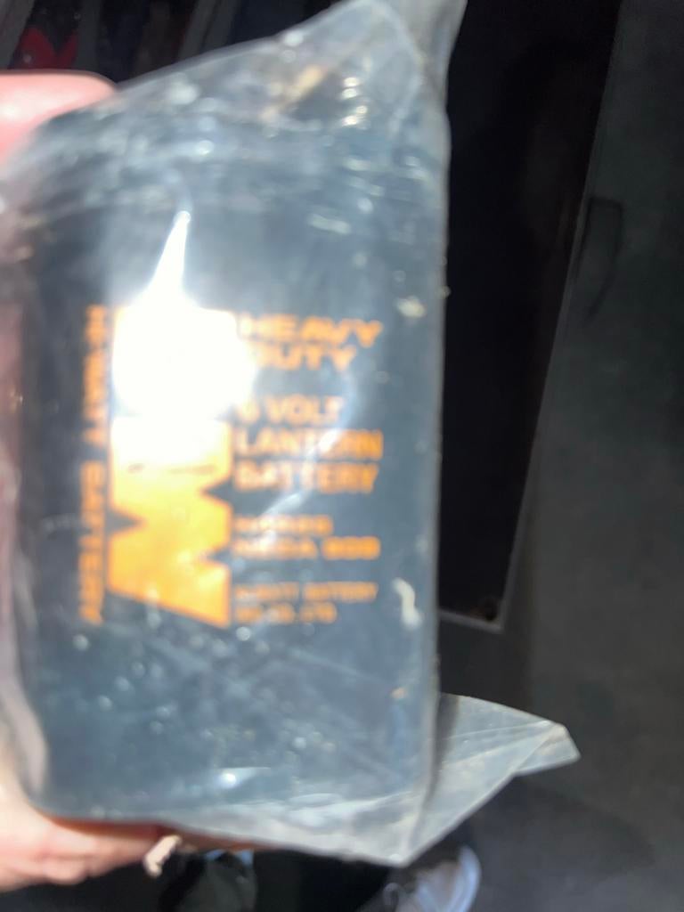 Vintage 6 Volt Lantaarn Batterij - Nieuw in Verpakking, Ophalen of Verzenden, Nieuw