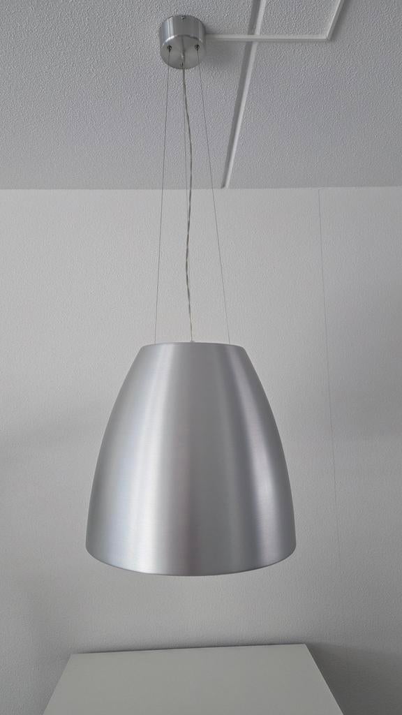 HALA  PRESSO  design lamp kleur Alu, Gebruikt, 50 tot 75 cm, Ophalen of Verzenden, Metaal
