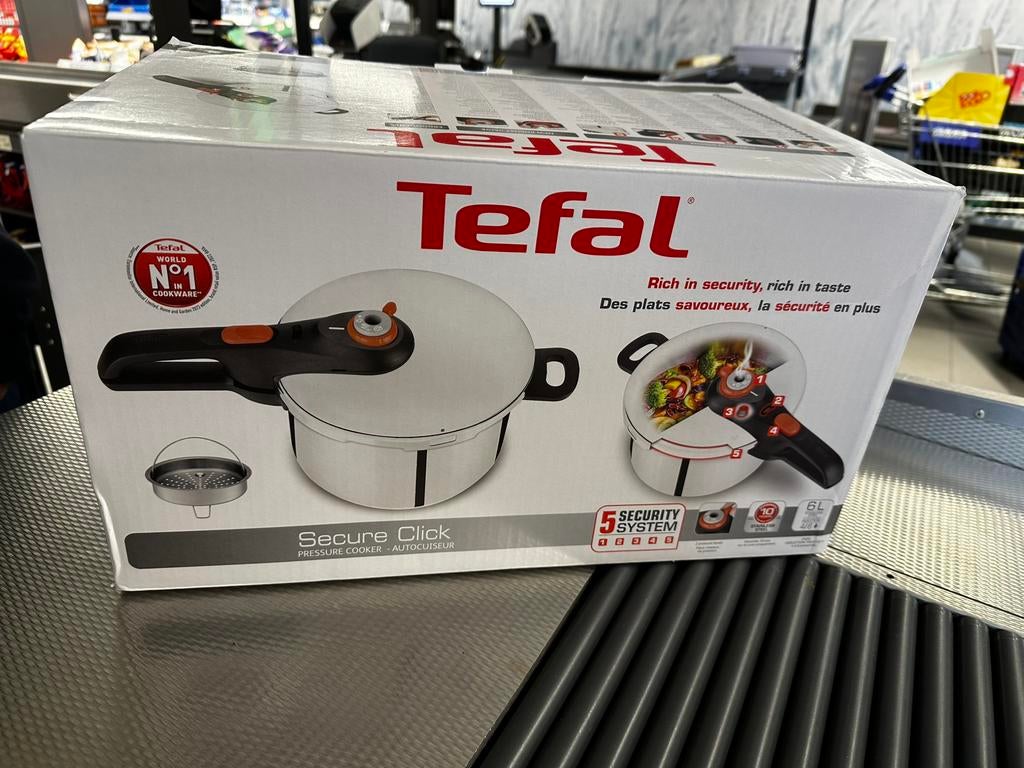Nieuwe tefal snelkookpan, Ophalen of Verzenden, Nieuw, 3 snelheden of meer