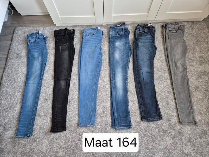 pakket meisjes jeans maat 164, Ophalen of Verzenden, Zo goed als nieuw, Maat 164