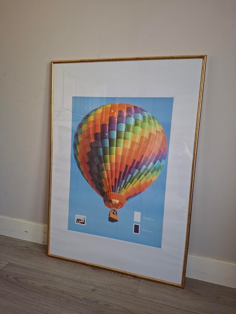 Gouden Schilderijlijst 70x100cm, Ophalen, Zo goed als nieuw