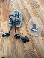 Yepp voorzitje met windscherm & 2 adapters, Fietsen en Brommers, Voetsteuntjes, Voorzitje, Zo goed als nieuw, Ophalen