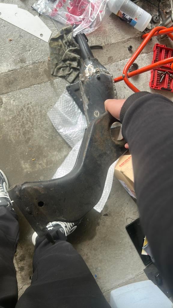 125 180 swingarm niet doorgeroest, Ophalen of Verzenden, Zo goed als nieuw