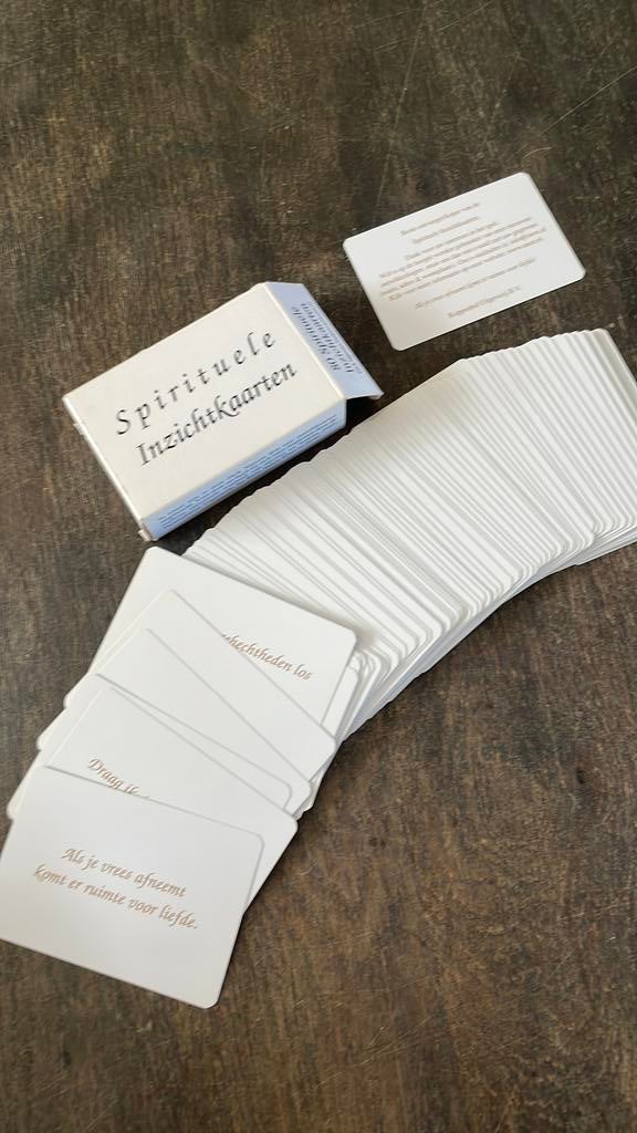 Spirituele inzichtkaarten, Ophalen of Verzenden, Zo goed als nieuw, Speelkaart(en)