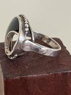 Mooie zilveren ring, Ophalen of Verzenden, Zo goed als nieuw, 17 tot 18, Dame