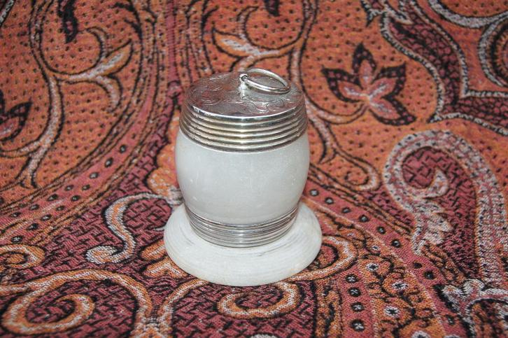 Kristal met zilver  ( Diverse stukken, Antiek en Kunst, Antiek | Glas en Kristal, Ophalen of Verzenden