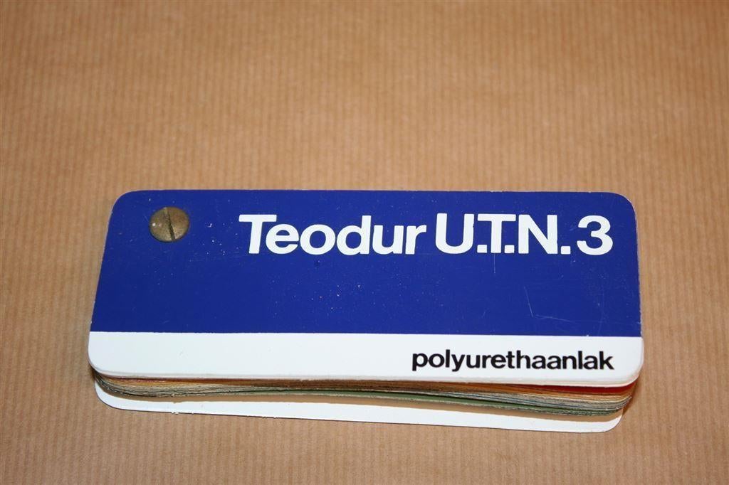 Kleurenwaaier - Teodur Wagemakers - Ca 1970 !!, Verzamelen, Ophalen of Verzenden, Gebruikt, Overige typen