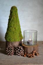 Stoer dik glazen windlicht S, Ophalen of Verzenden, Nieuw