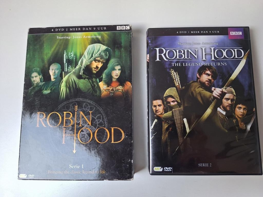 Robin Hood DVD - Seizoen 1 en 2, Cd's en Dvd's, Dvd's | Tv en Series, Ophalen of Verzenden