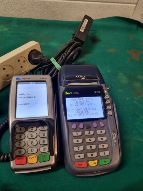 pin betaal apparaat verifone vx 820 en vx570, Ophalen of Verzenden, 'T Olde Gre-j, Info@toldegrej.nl, Endepoelstraat 20f Didam