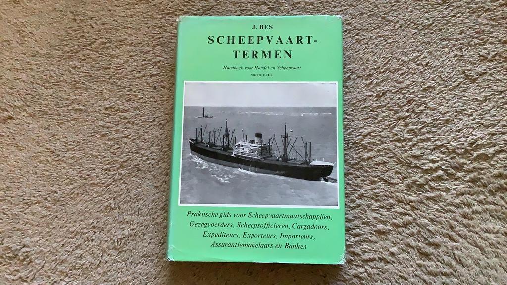 Scheepvaarttermen, J Bes. Handboek voor handel / scheepvaart, Boeken, Ophalen of Verzenden, Zo goed als nieuw